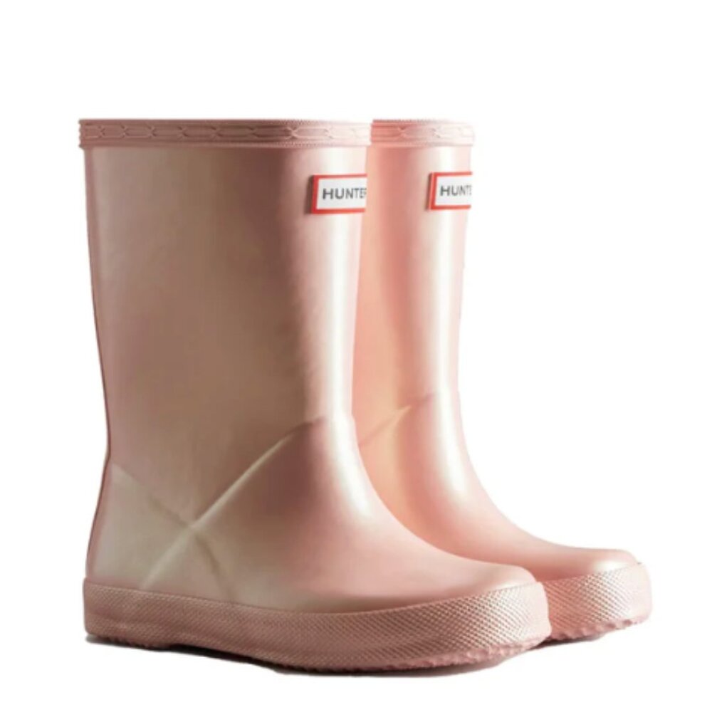 Hunter Kids First Classic Nebula Size 9 Boots in Pink